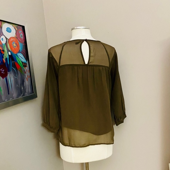 Vero Moda Layered Blouse Size Small - Picture 3 of 4